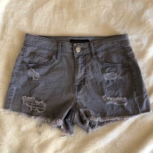 Aeropostale dusty blue shorts